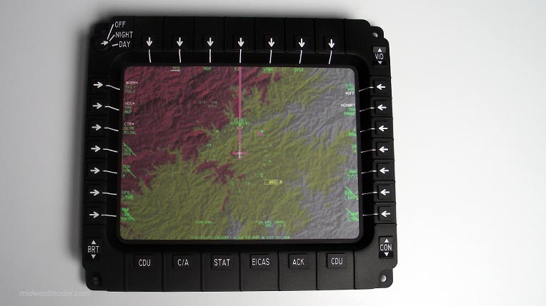 Raytheon Military Navigation Screens