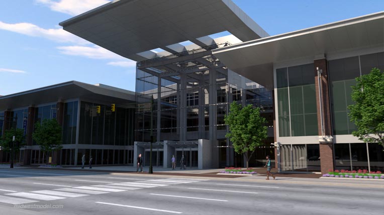 Indianapolis Convention Center : Renderings