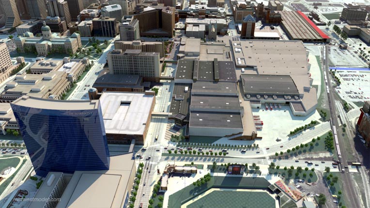 Indianapolis Convention Center : Renderings