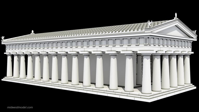 Temple of Neptune : Renderings