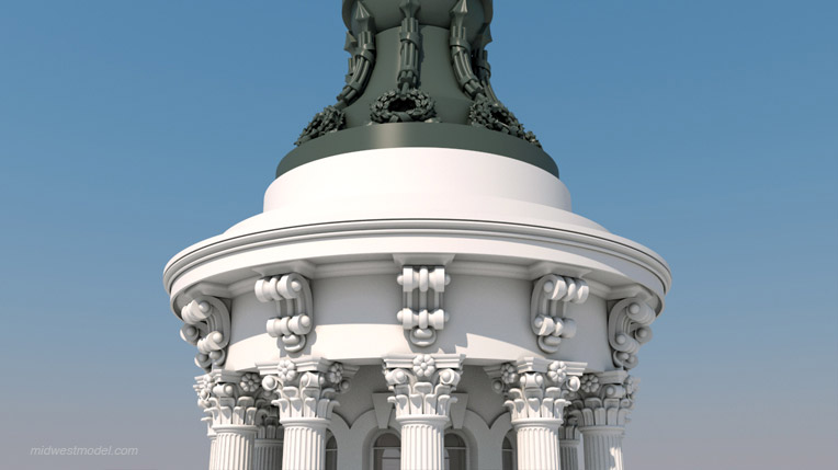 United States Capitol Dome : Visualization